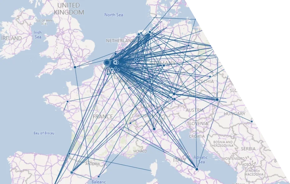 Smarter route planning across Europe